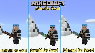 Addon Terkeren|Pedang yang terbuat dari ore|V.1.17+ screenshot 5