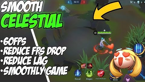Smooth Config Map Celestial Reduce FPS Drop | MLBB
