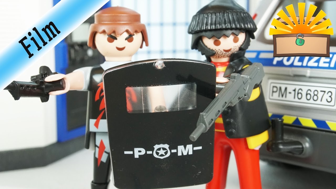 ZU FRÜH GEFREUT!? KUGELHAGEL beim GEFÄNGNIS AUSBRUCH! SEK EINSATZ Playmobil Film deutsch