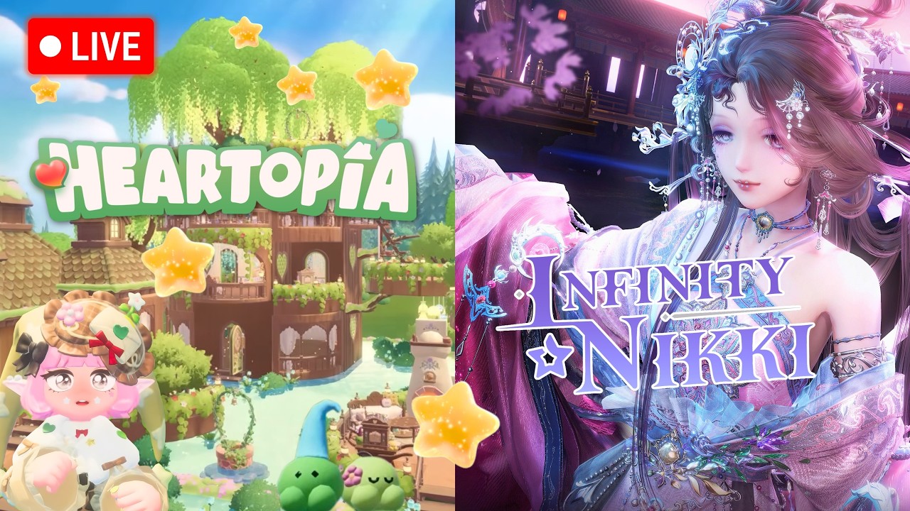 ⭐ All-Night Cozy 6k Sub Celebration🪴| Infinity Nikki, Starsand Island & Heartopia