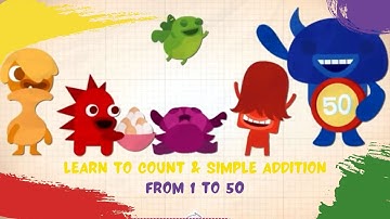 Endless Numbers - Learn to Count from 1 to 50 | Counting and Addition with Endless Numbers