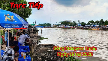 Sông Maspero dậy sóng các đội ghe đến tes tốc độ quá nhộn nhịp chuẩn bị đến ngày thi đấu chính thức.