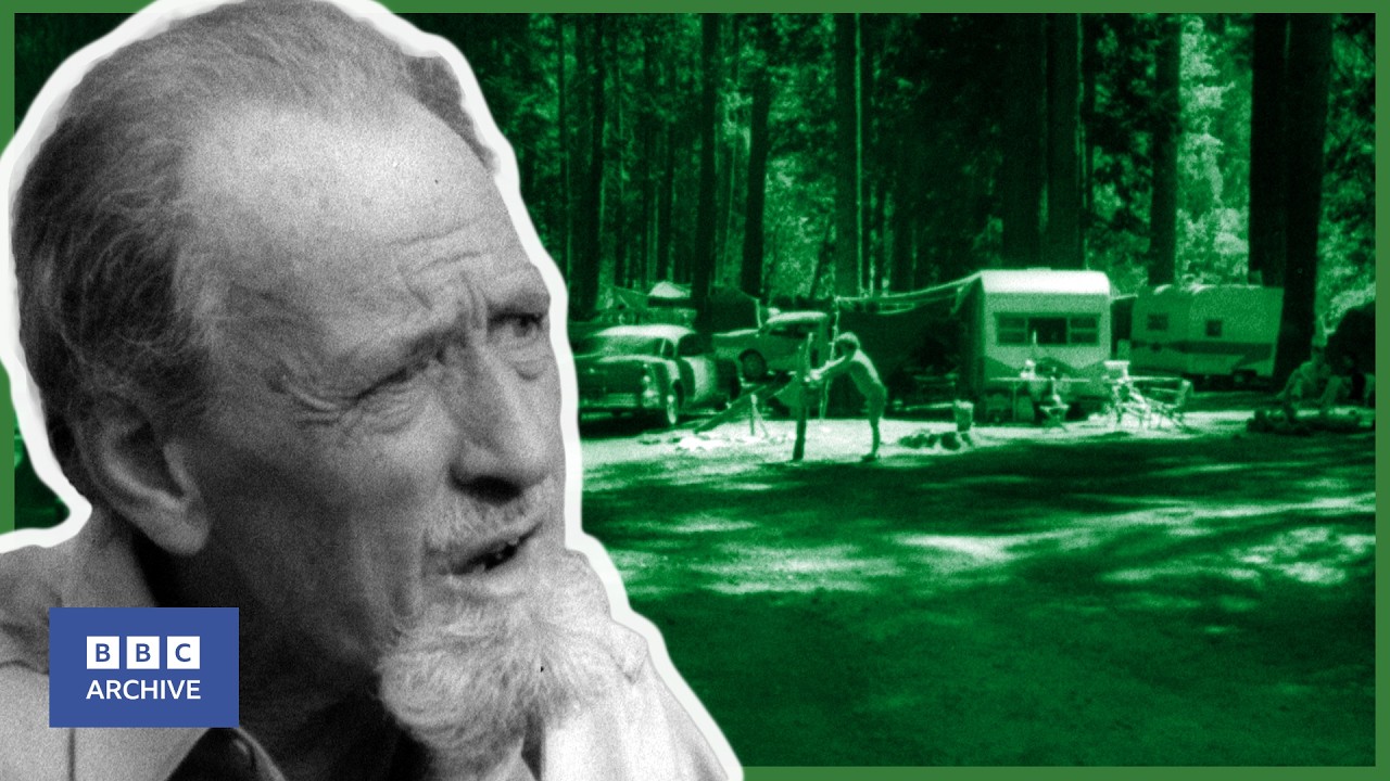 1963: CAMPING in Yosemite | Tonight | 1960s | BBC Archive