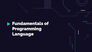 Fundamentals of Programming language| Part 1| SPL|CSE|Bangla