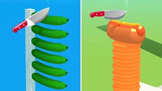 Slice It All Gameplay! Satisfying and Relaxing ASMR Slicing Video NEW UPDATE screenshot 2