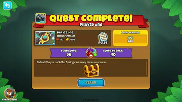 Bloons Tower Defense 6 | Quests | Experiments | Phayze One