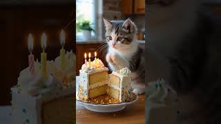 #happybirthday #birthday #happybirthdaytoyou #singer #music #cat #adoreble #cute #adorably