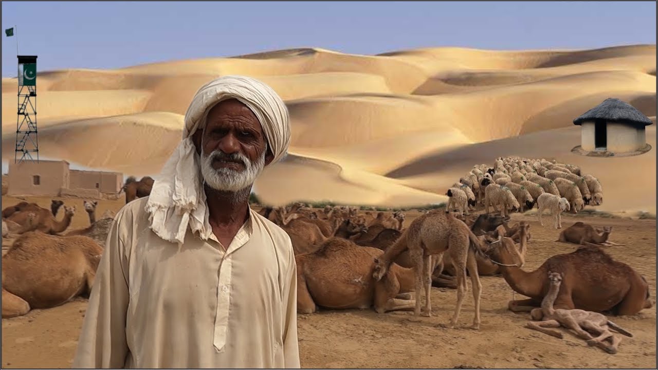 Extreme Desert Village Life in Cholistan Bahawalpur | Pakistan Rural Life