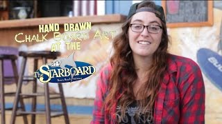 Chalk Board Art | The Starboard | Dewey Beach