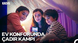 Nisan Ve Doruk Evde Çadır Kurdu - Kadın