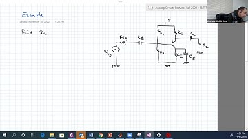 lecture 25: Common Emitter With Voltage Divider Biasing Circuit - Complete Analysis