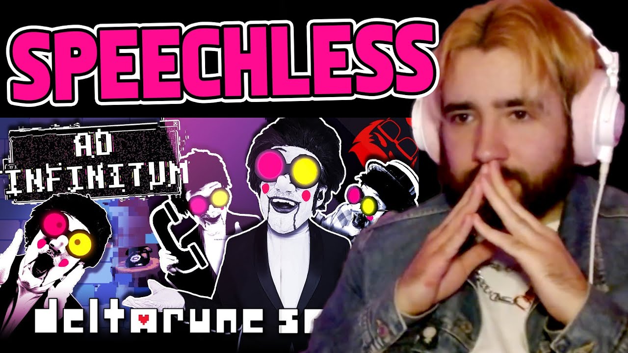 REACTION - The Stupendium - AD INFINITUM | Deltarune - Spamton G. Spamton Song! Prod. by oo oxygen