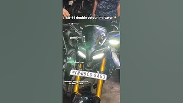 Indicators modified ⚡️available for all bikes😁#trending #motorcycle #mt15 #modified #bike #yamaha