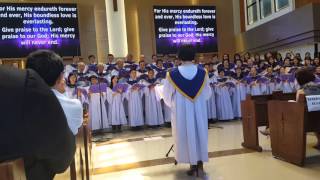 Cebu Gospel Church Centennial Choir 03202016