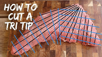 how to cut Tri Tip steak | Jess Pryles