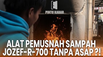 ALAT PEMBAKAR SAMPAH RAMAH LINGKUNGAN DARI WARGA CIBADUYUT BANDUNG