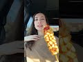 Korean corn dog 🤤 &amp; boba 🧋 #boba #milktea #koreancorndog #cheesepull #bobatea