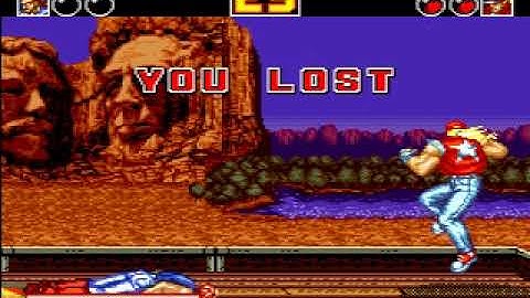 Fatal Fury 2 (Sega Genesis/Megadrive) - Game Over