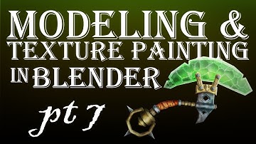 Modeling and Texture Painting in Blender Part 7