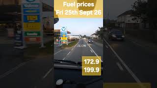 Fuel prices today.