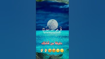 سور الإخلاص والمعودتين||سعد الغامدي#القرآن_الكريم #تلاوة_خاشعة