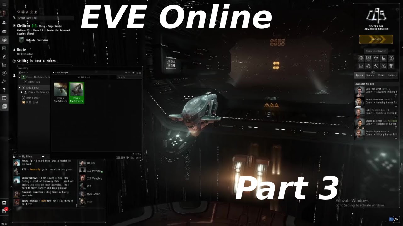 EVE Online gameplay Searching For Data 2020 YouTube
