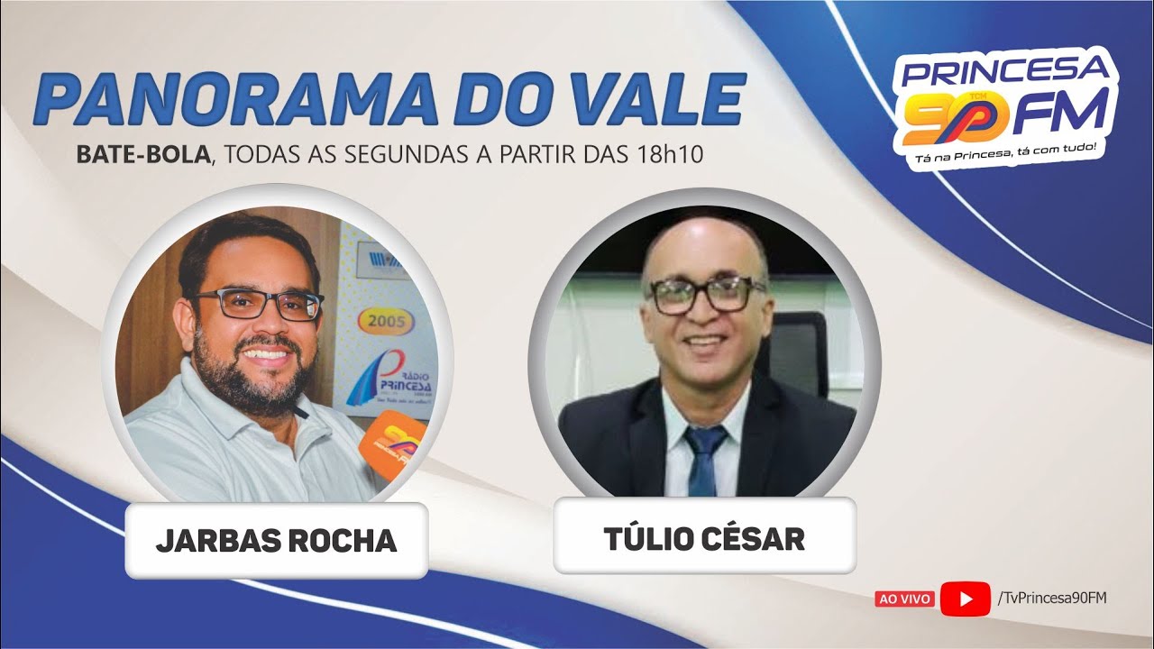 12/01/2026 - PANORAMA DO VALE - (Bate Bola Politico)