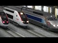 KATO LEMKE /  TGV Réseau  (レゾ) / Échelle N / Spur N / N scale