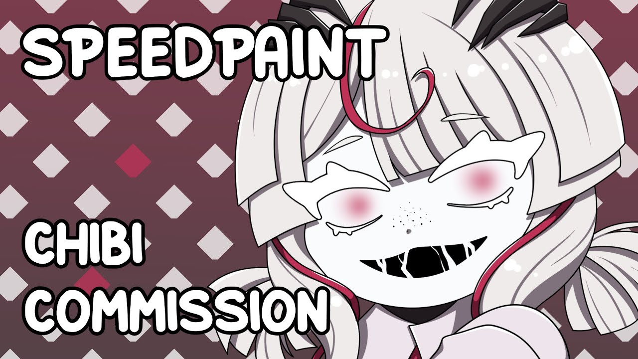 [Speedpaint] Chibi Commission for SamiiBuns