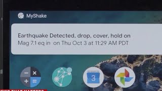 'MyShake' app sent notifications of the incoming Ferndale earthquake screenshot 4