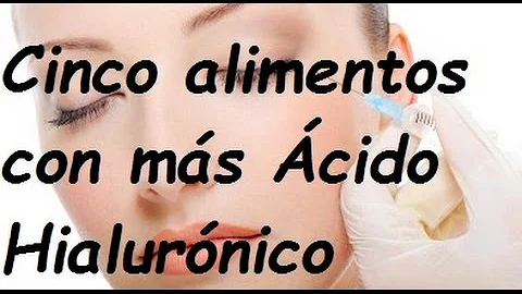 ¿Qué productos contienen ácido hialurónico?