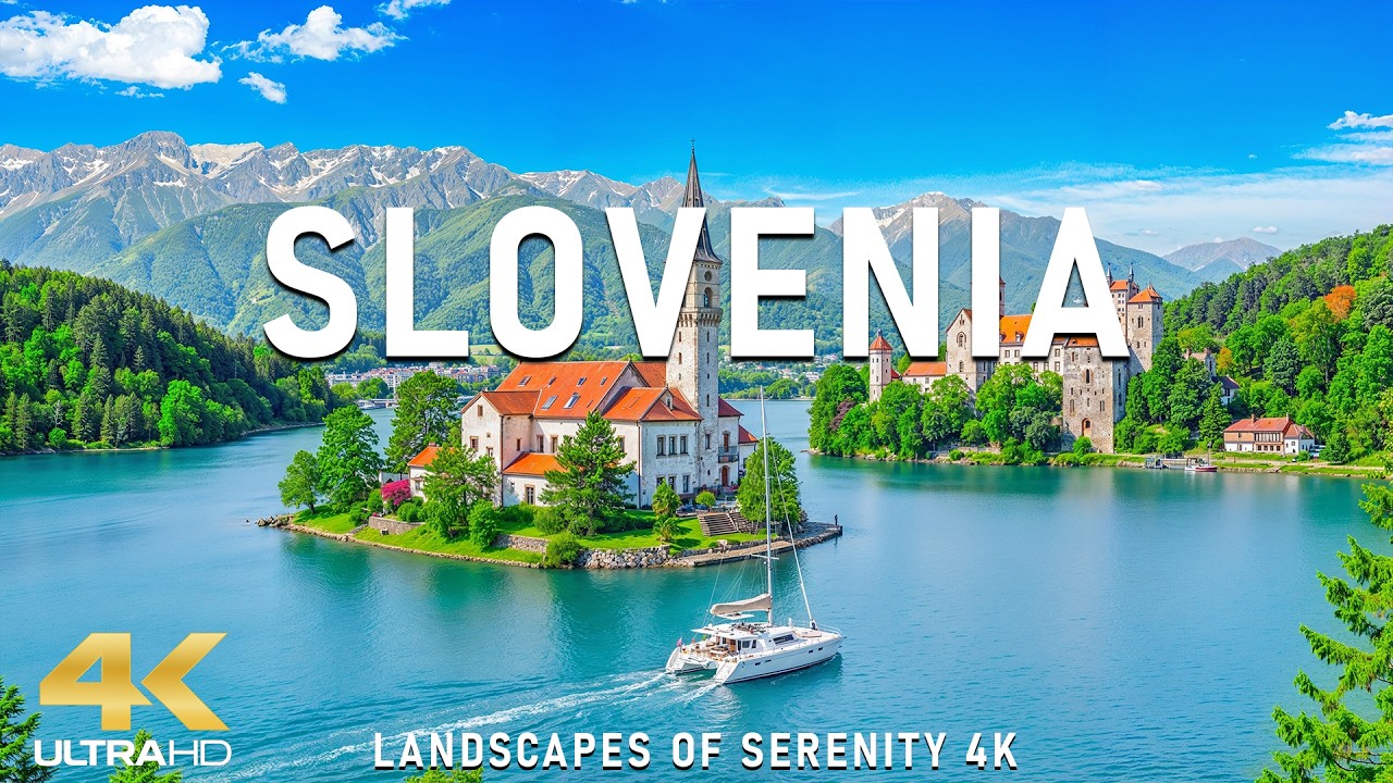 Slovenia 4K UHD 🌿 Emerald Rivers & Alpine Calm from Europe’s Hidden Paradise