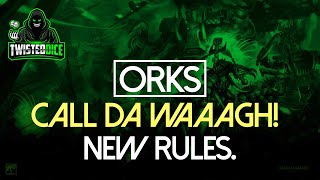 Orks Balance Dataslate Call Da Waaagh!  Warhammer 40k