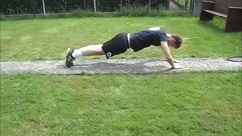 FMS: Basisbeweging 6 Trunk stability push up + clearing test