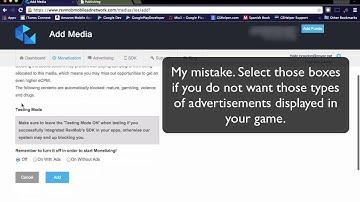 Using Revmob In Your GameSalad Games