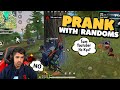 PRANK With Random Player Legend !! तुम झूट बोल रहे हो  !! Free Fire !! Desi Gamers