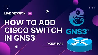 How to add Cisco Switch in GNS3