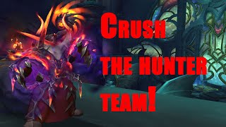 Crush the hunter team! - Affliction warlock pvp dragonflight 10.2.6