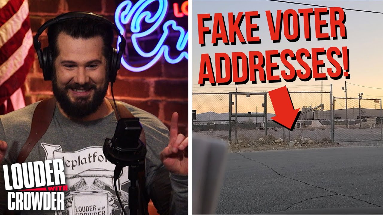NO RETREAT! Exclusive PROOF of Voter Fraud | Louder with Crowder