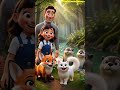 Nora’s Wild Adventure Begins 🐾 | Monster Ends + Forest Animals #shortfilm #ai