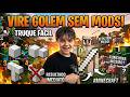 🔥 MINECRAFT: VIRE GOLEM SEM MODS! TRUQUE FÁCIL! 😱🪨 #minecraft #minecraftbr #minecraftbrasil