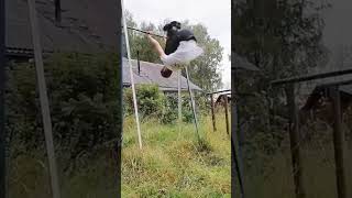 неудачная попытка на х-вылет в 540 #workout #streetworkout #динамика #freestyle #спорт #