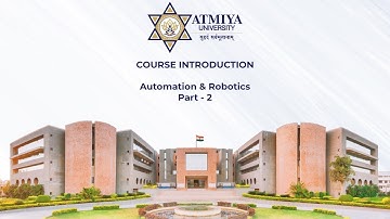 Course Introduction - Automation & Robotics Part - 2