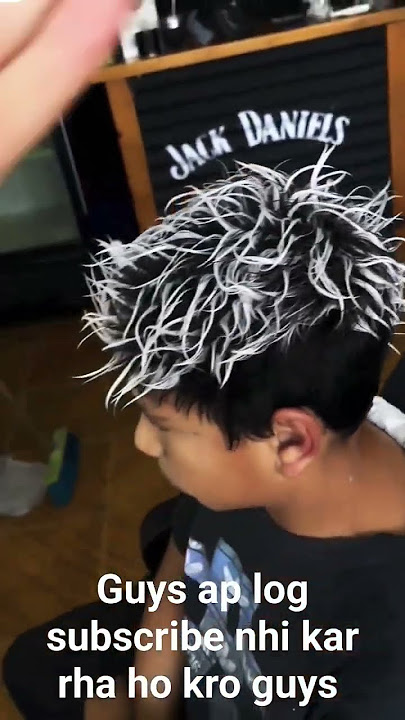 Warna rambut putih untuk pria πβοΈ stylish #viral #trending #celana pendek #pendek #gaya rambut #berlangganan #barbar