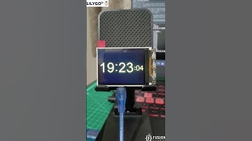 Lilygo T4 V1.3 | ESP32 | ILI9341 LCD Display | Digital Clock Example |
