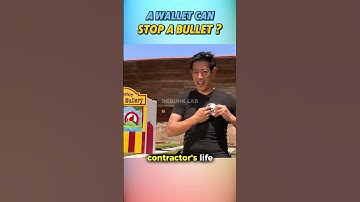 What is really BULLETPROOF? 💳🔫 #MythBusters