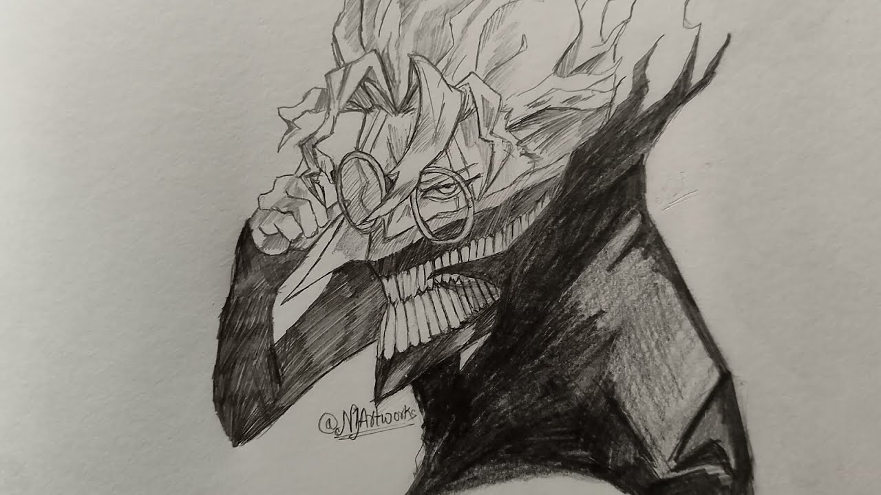 How to draw Okarun from Dandadan-step by step || NJArtworks - YouTube