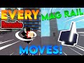 Roblox Parkour | [OUT DATED] Every MagRail Moves! [Re-Make]