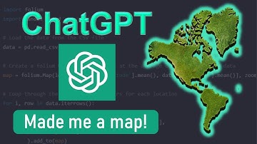 ChatGPT Made me a Map!