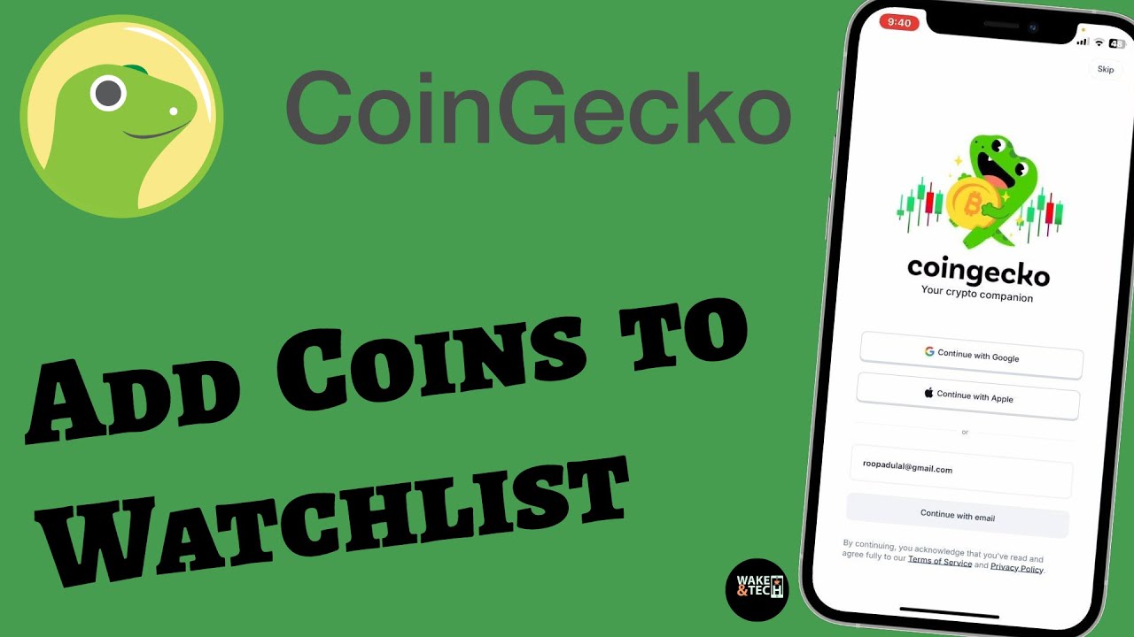 How to Add Coins to Watchlist on CoinGecko on iPhone | Easy 2025 Tutorial